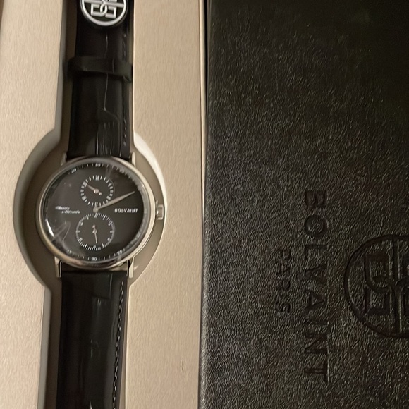 Bolvaint Paris mens watches 3 of them all brand new still with plastic - Picture 3 of 8